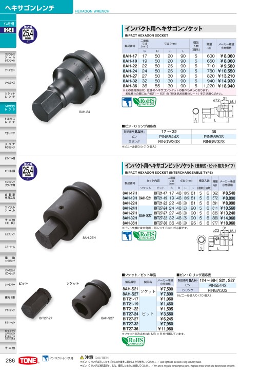 TOOL CATALOG No2108