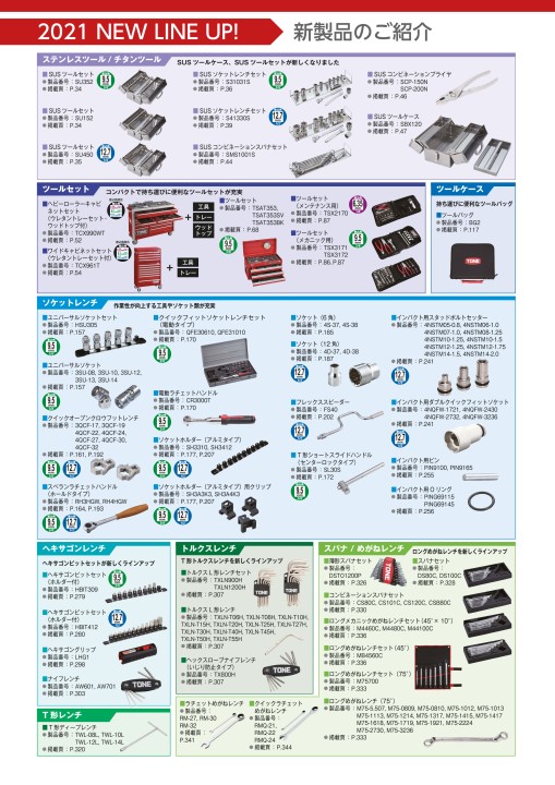 TOOL CATALOG No2108